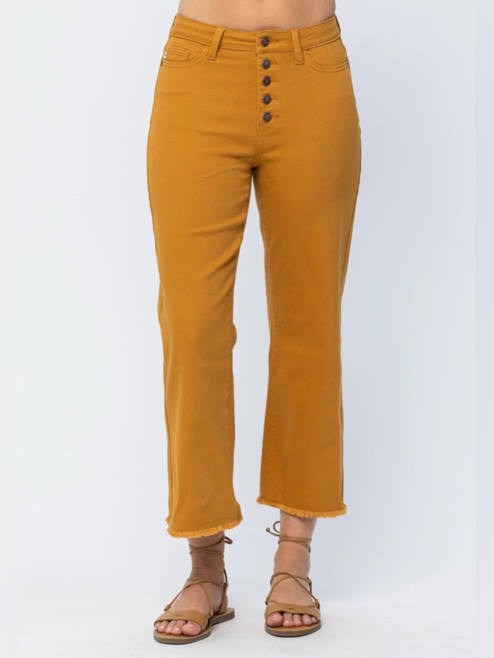 Judy Blue Wide Leg Crop | Size 28